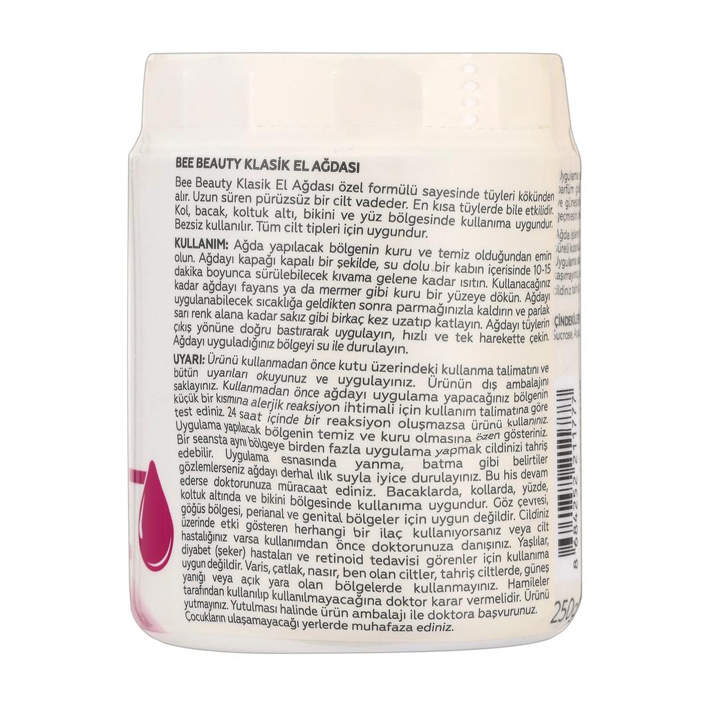 Bee Beauty Classic Peel-Off Wax for Smooth Skin 250g
