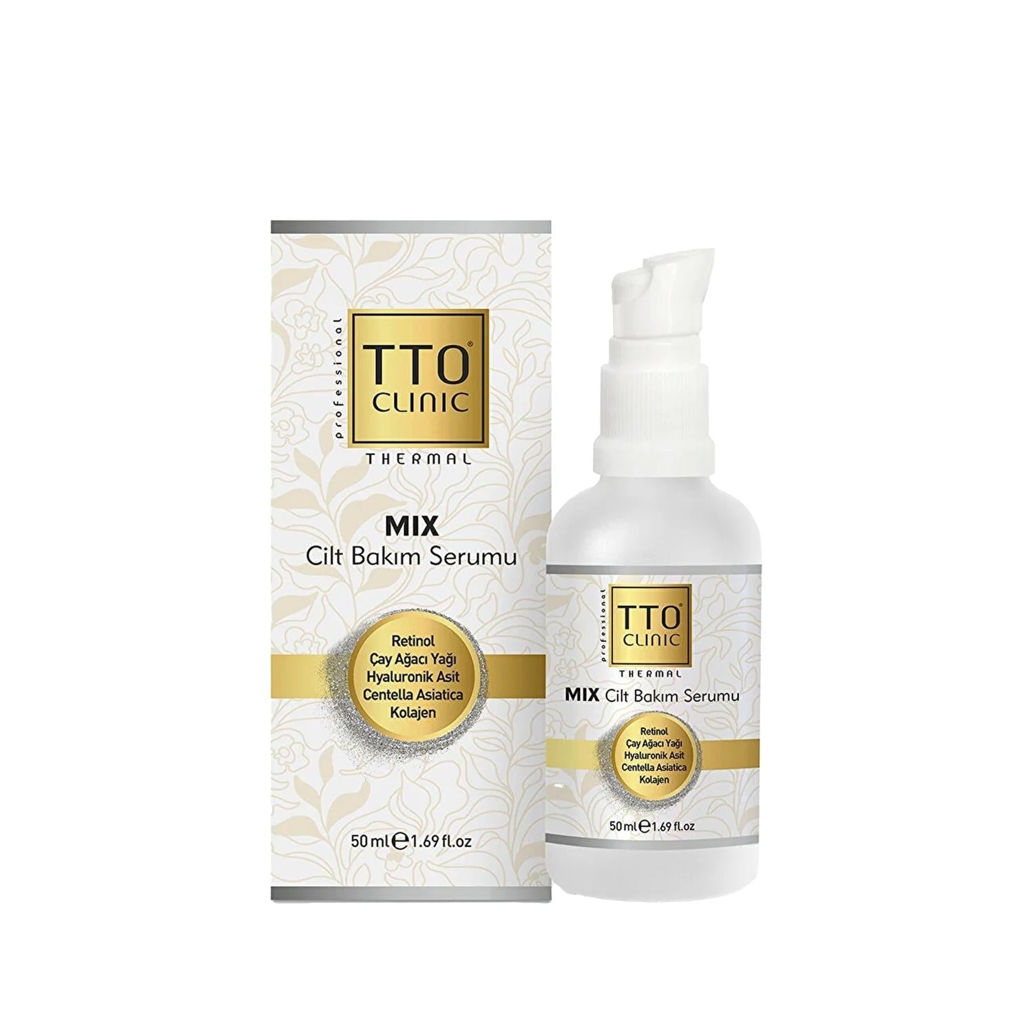 TTO Clinic Mix Skin Care Serum 50ml - Nourishing and Hydrating for Healthy Skin