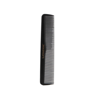 Lionesse Black Slim Hair Comb for Detangling and Styling - 894115