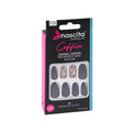 Nascita 24-Piece Colorful Artificial Coffin Nails - Temporary Nail Enhancement Set for Nail Art and Fashion