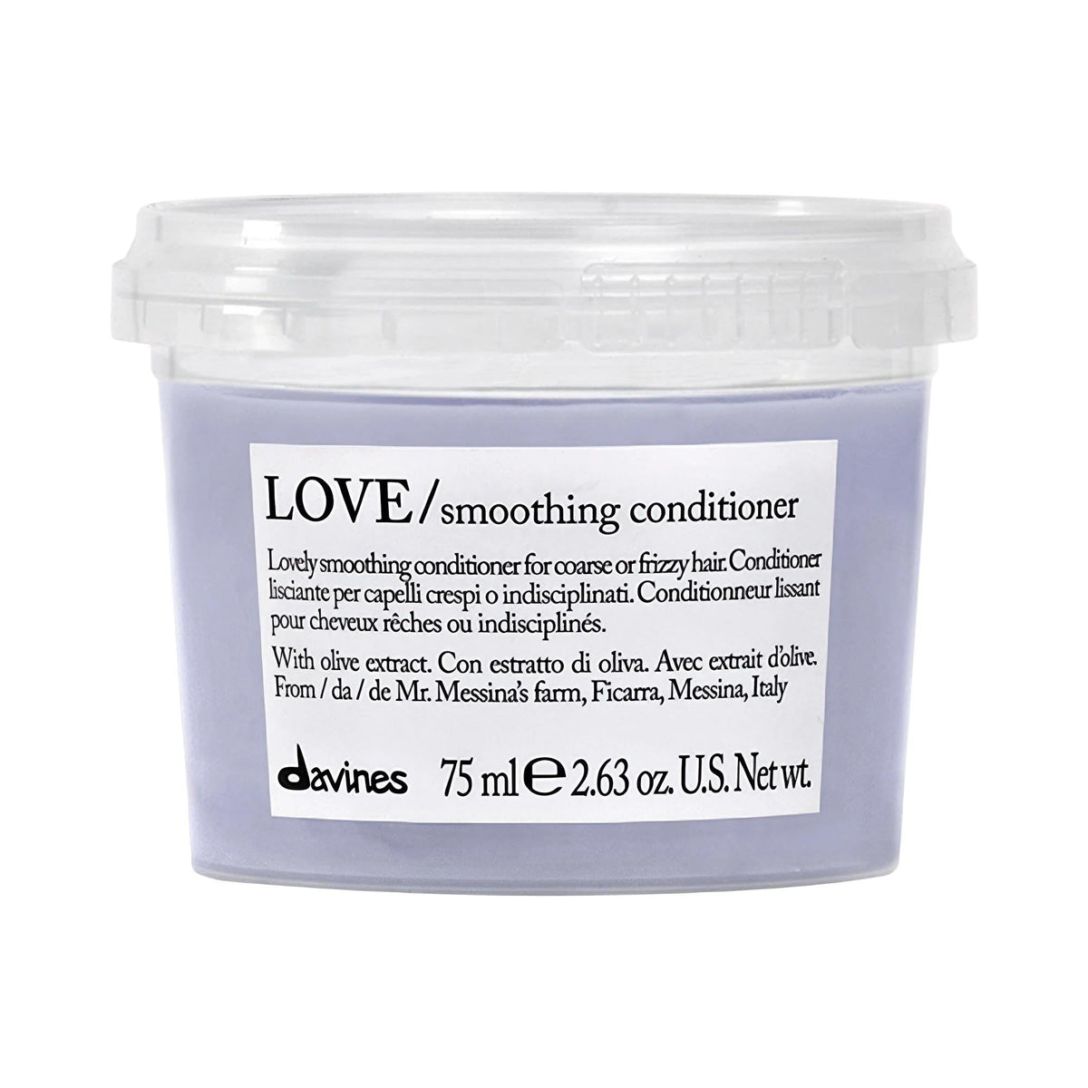 Mini LOVE Smoothing Conditioner - Anti-Frizz, Vegan, Sulfate-Free for All Hair Types