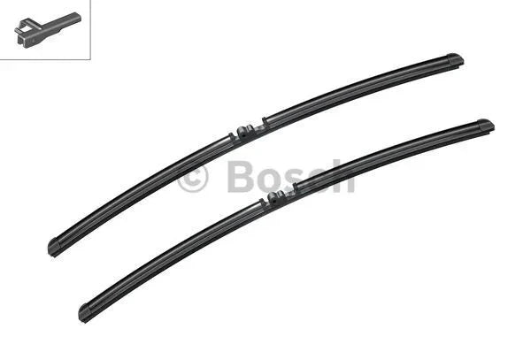 Bosch Aerotwin A942S Windshield Wiper Blades - Set of 2, 26 in. + 26 in., Side Lock 19mm (3397118942)