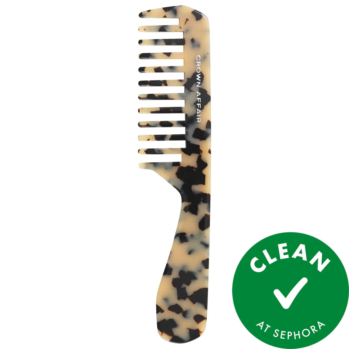 The Comb No. 002 Detangling Comb for Gentle Detangling and Hair Growth - Wide-Tooth Comb for Straight, Wavy, Curly Hair