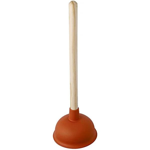 Flink & Sauber Clog Remover Tool - Effective Sink Unclogger with Wooden Handle
