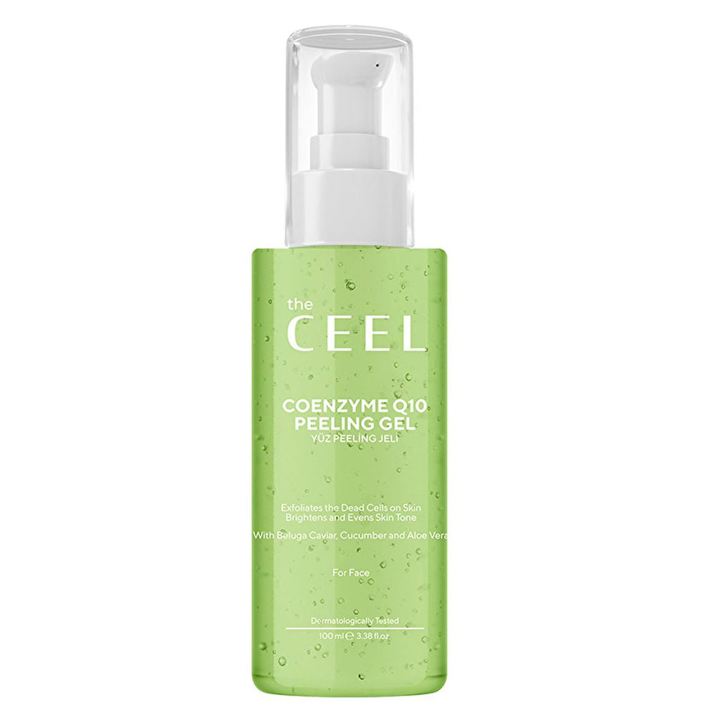 The Ceel Coenzyme Q10 Peeling Gel - Gentle Exfoliating Skincare for Anti-Aging, 3.38 fl oz