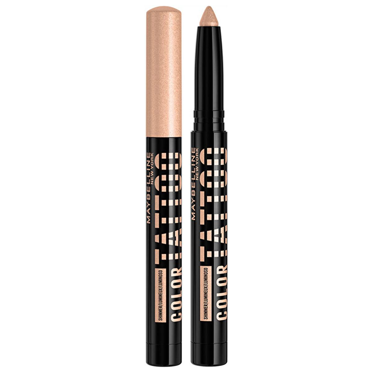 Maybelline Color Tattoo Courageous: Long-Lasting, Smudge-Proof Cream Eyeshadow for Intense Color