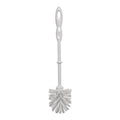 Flink & Sauber White Toilet Brush - Durable & Hygienic Bathroom Cleaning Tool