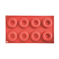 Lia Silicone Chocolate Mold - Donut DNT 29 - Flexible, Non-Stick, Reusable Chocolate Shaping Tool