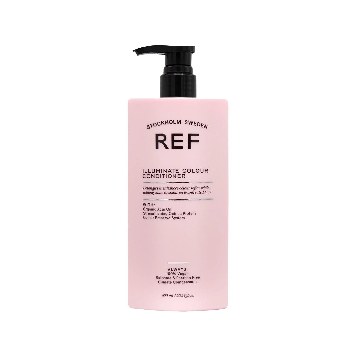 REF Hair Care Cream - Illuminate Colour Illuminating Hair Care Cream 600ml for Colored Hair Protection & Nourishment