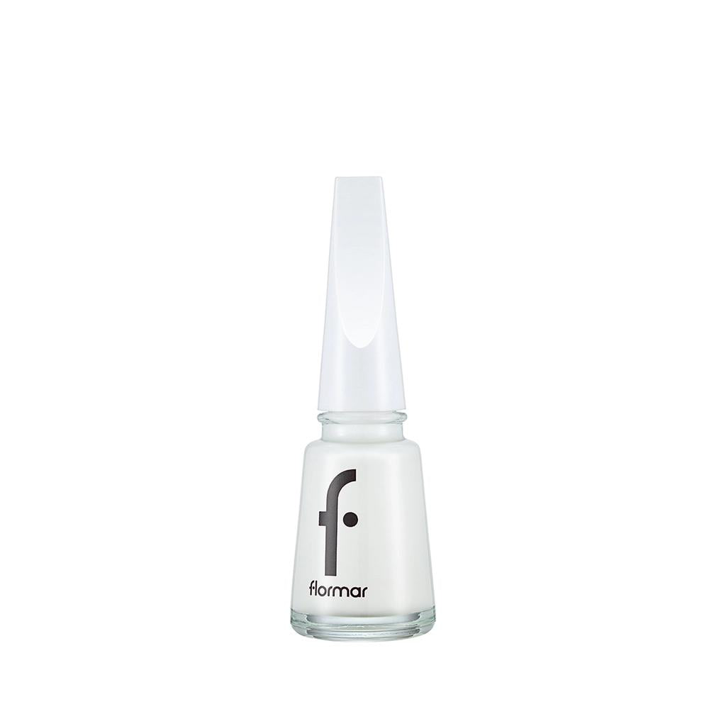 Flormar Nail Enamel High-Pigment Nail Polish 310 Snow White 11ml