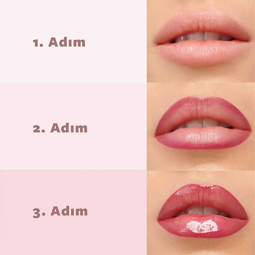Pastel: Lip Plumping Gloss & Contour Liner Set - Achieve Fuller, Defined Lips with Vibrant Color & Easy Application.