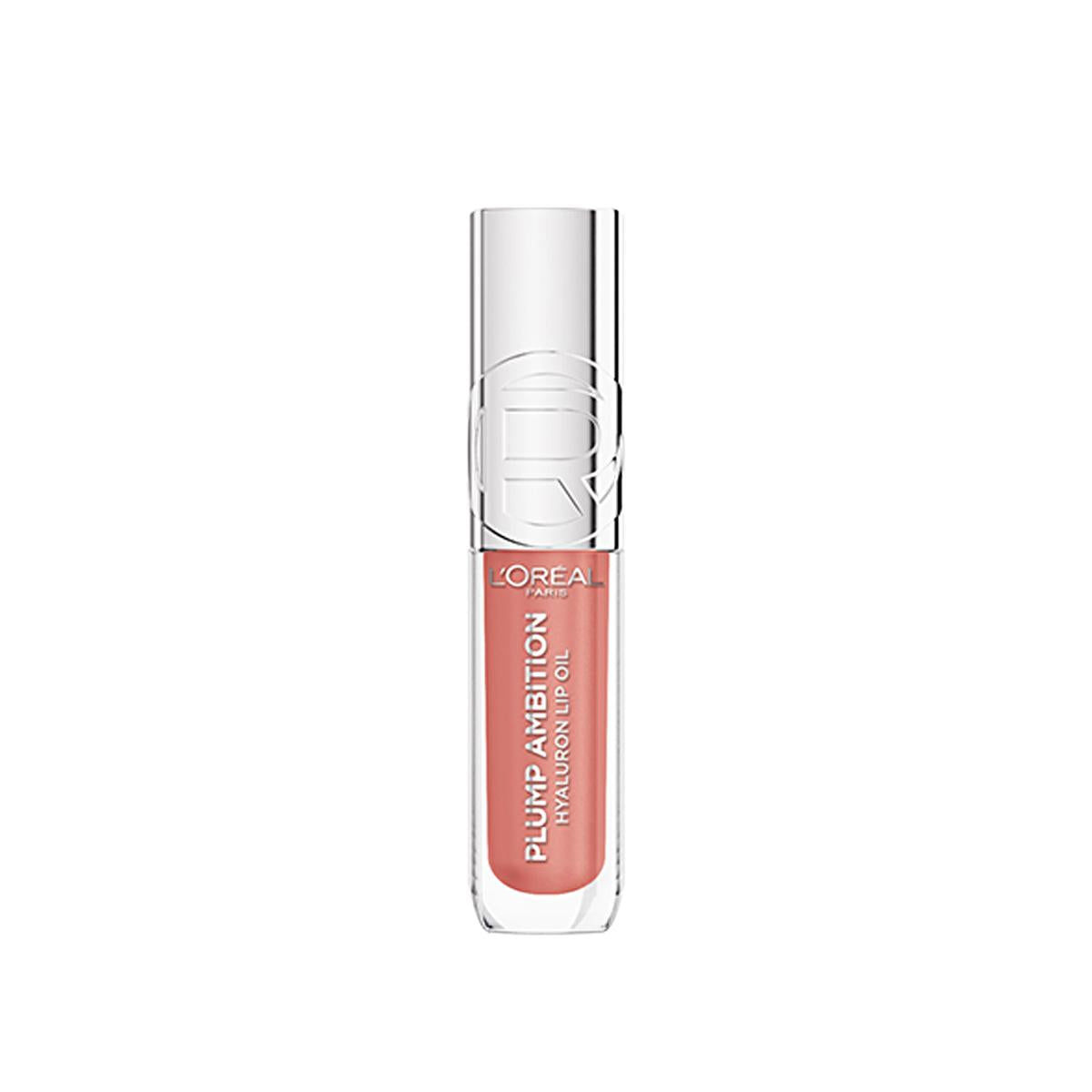 Loreal Paris Plump Ambition Hyaluron Lip Oil - Moisturizing & Plumping Lip Care with Hyaluronic Acid & Vanilla Oil