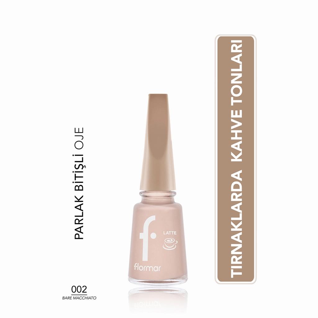 Flormar Bare Macchiato High-Pigment Nail Polish 002