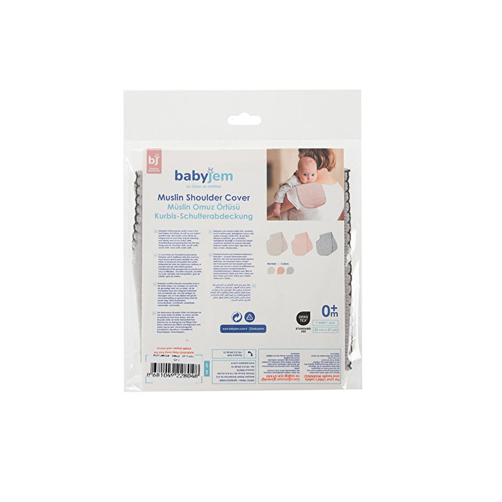 Babyjem Multi-purpose Muslin Cloth for Newborns - Soft, Breathable, and Versatile Baby Care Essential