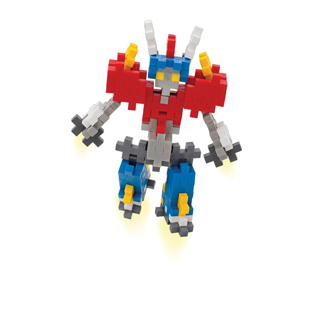 Plus Plus Mecha Bot 100 Piece Construction Toy for Kids - Creative Building Set, Reusable, Travel-Friendly