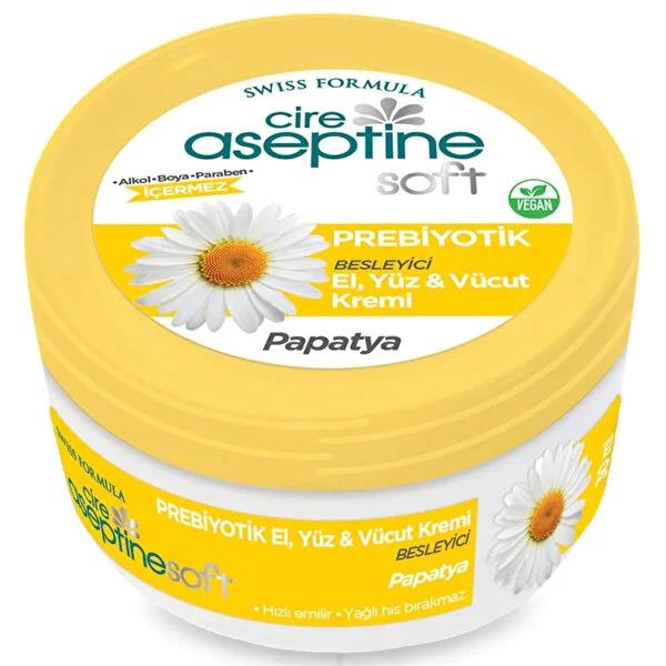Cire Aseptine Soft Prebiotic Chamomile Extract Cream - Moisturizing Cream with Vitamin E & Chamomile Extract