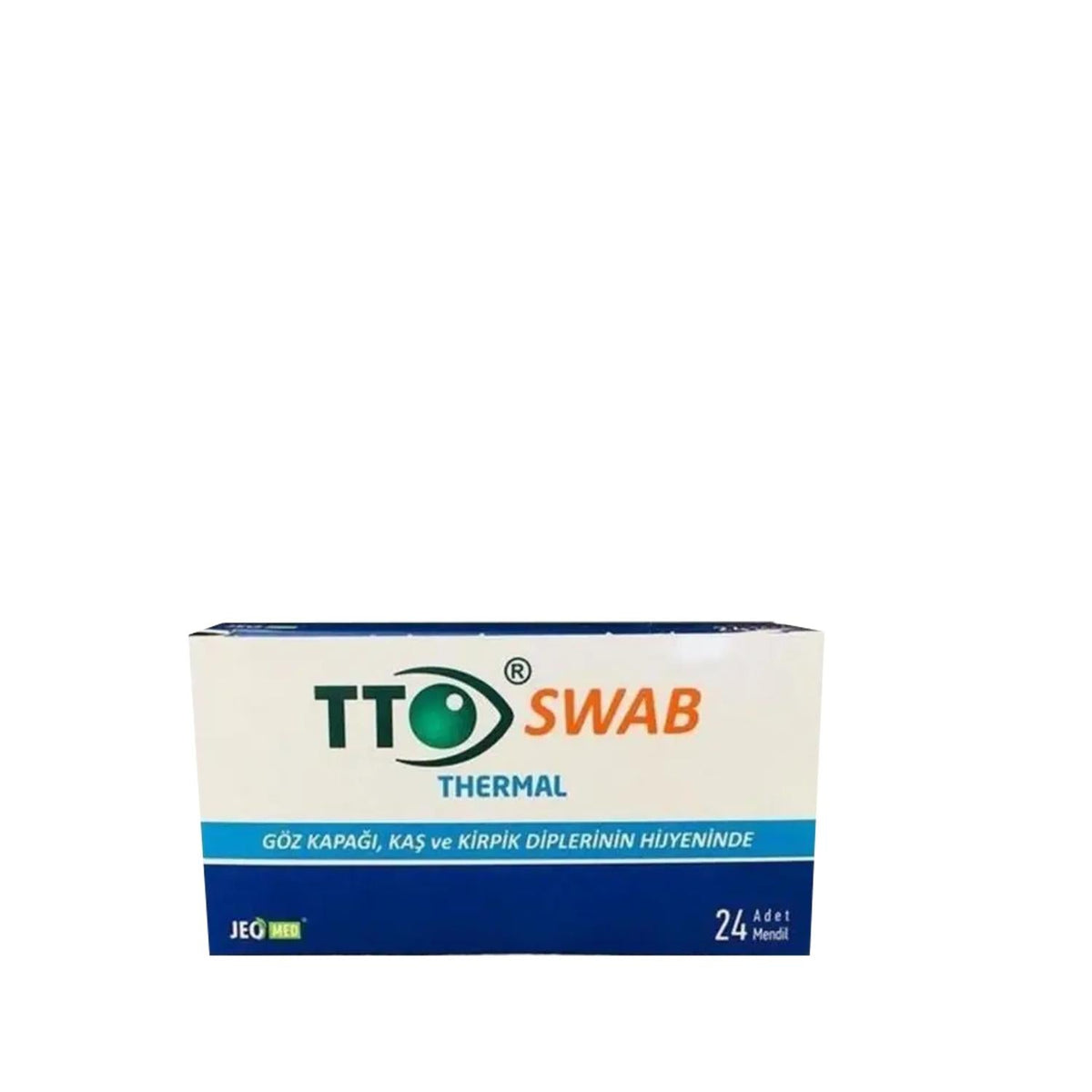 TTO Swab Thermal Eye Cleansing Wipes 24 Count