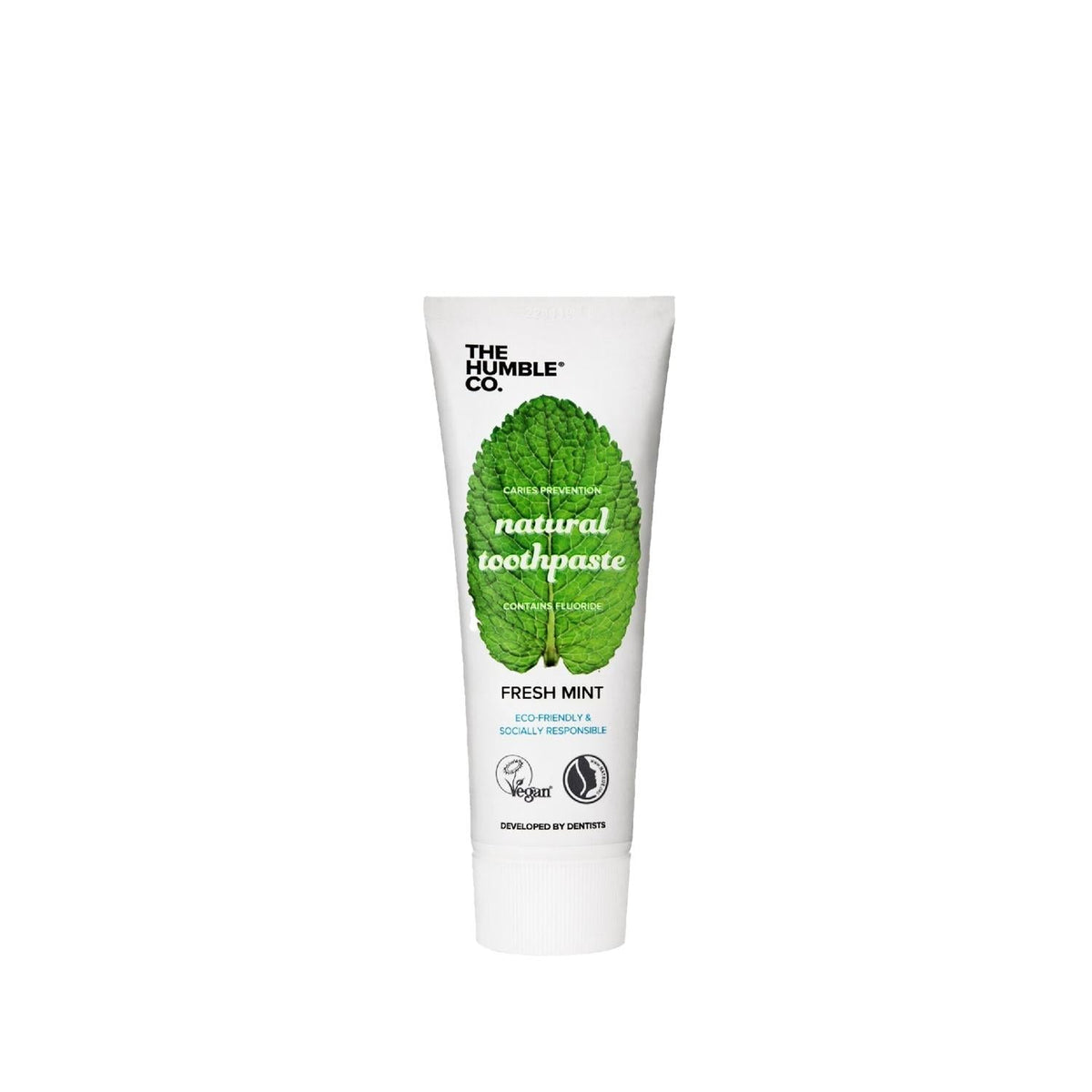 Humble Brush Fresh Mint Toothpaste 75ml - Natural & Vegan | SLS-Free