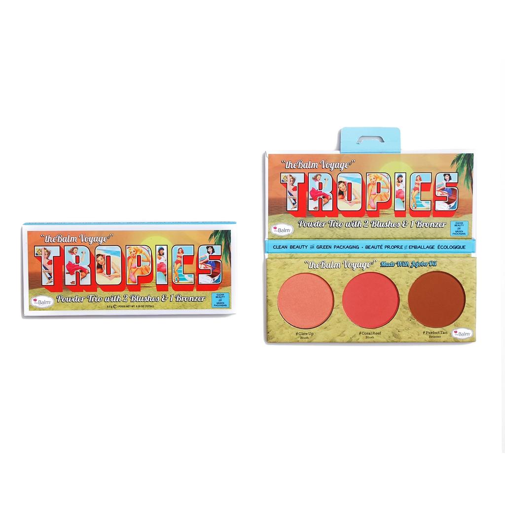 theBalm Voyage Tropics Blush Palette - 4-Shade Cheek Set