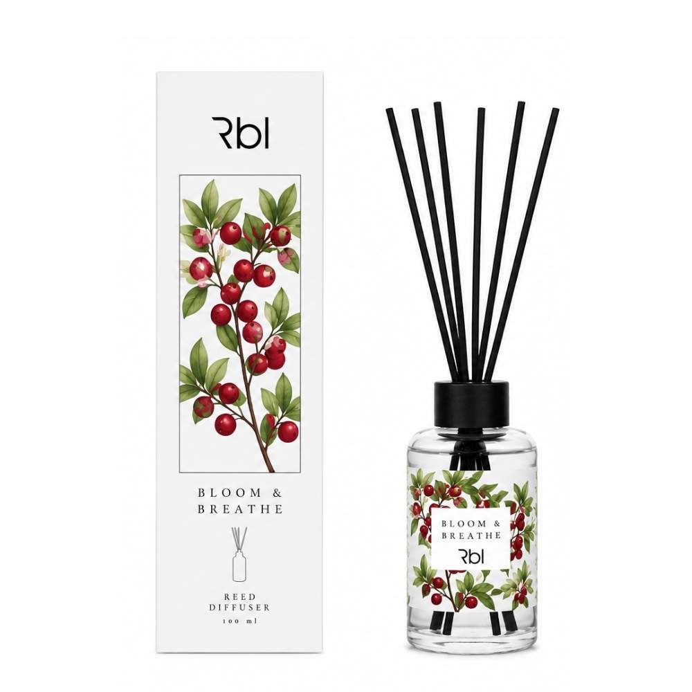 Rebul Bloom & Breathe Reed Diffuser for Home 100 ml