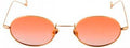 Retro Extreme VII C03 Yellow Metal Sunglasses
