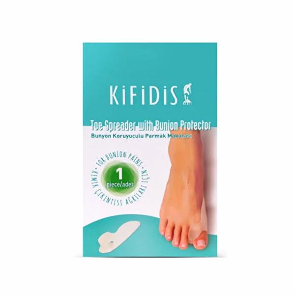 Kifidis Bunion Corrector & Toe Separator - Pain Relief, Cushions & Aligns - Washable, Reusable Bunion Sleeve, Hallux Valgus Treatment