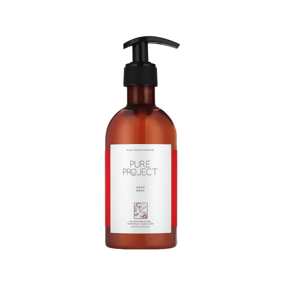 Pure Project Ylang Ylang Liquid Hand Soap 400ml - Natural, Fragrant, and Moisturizing Hand Soap