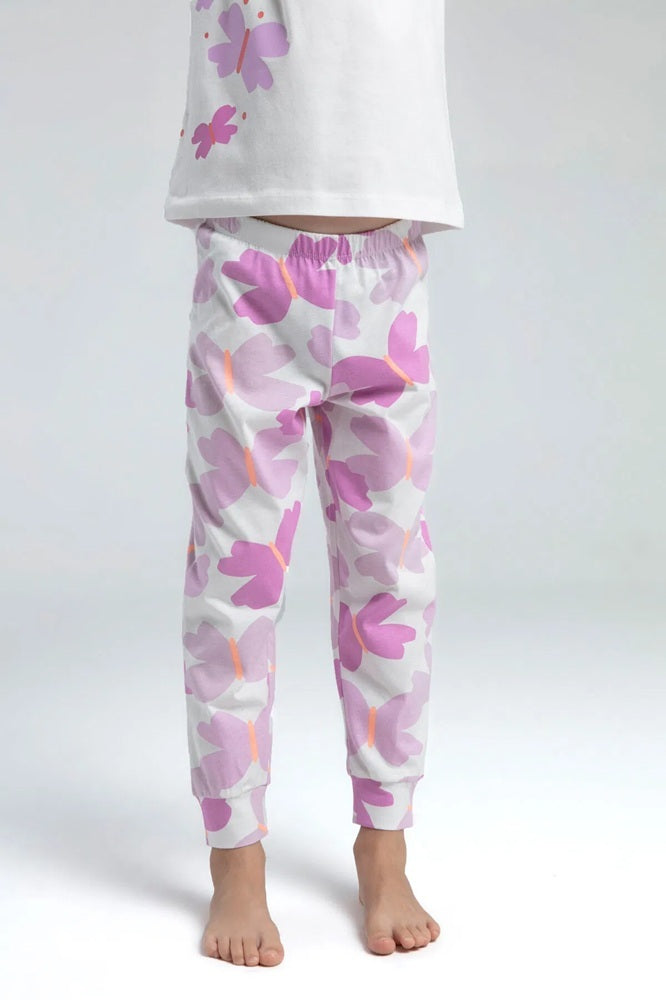 Roly Poly Rp3597-G Teen Girls Pajama Set in White