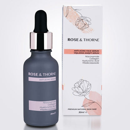 Rose and Thorne Anti-Aging Serum with Hyaluronic Acid 30 ml