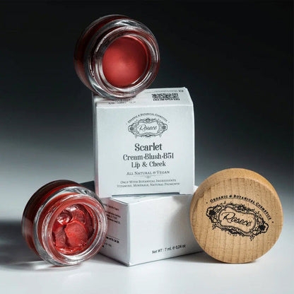 Rosece B51 Cream Blush & Lipstick Scarlet 7 ml