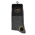 Ruwa 253 Women's Bamboo Crew Socks in Grey