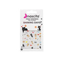 Nascita Pretty Cat Nail Stickers - Easy DIY Nail Art, Adhesive Nail Decorations for Women
