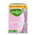 Molped Anatomical Normal Sanitary Pads Mega Pack 44 Count