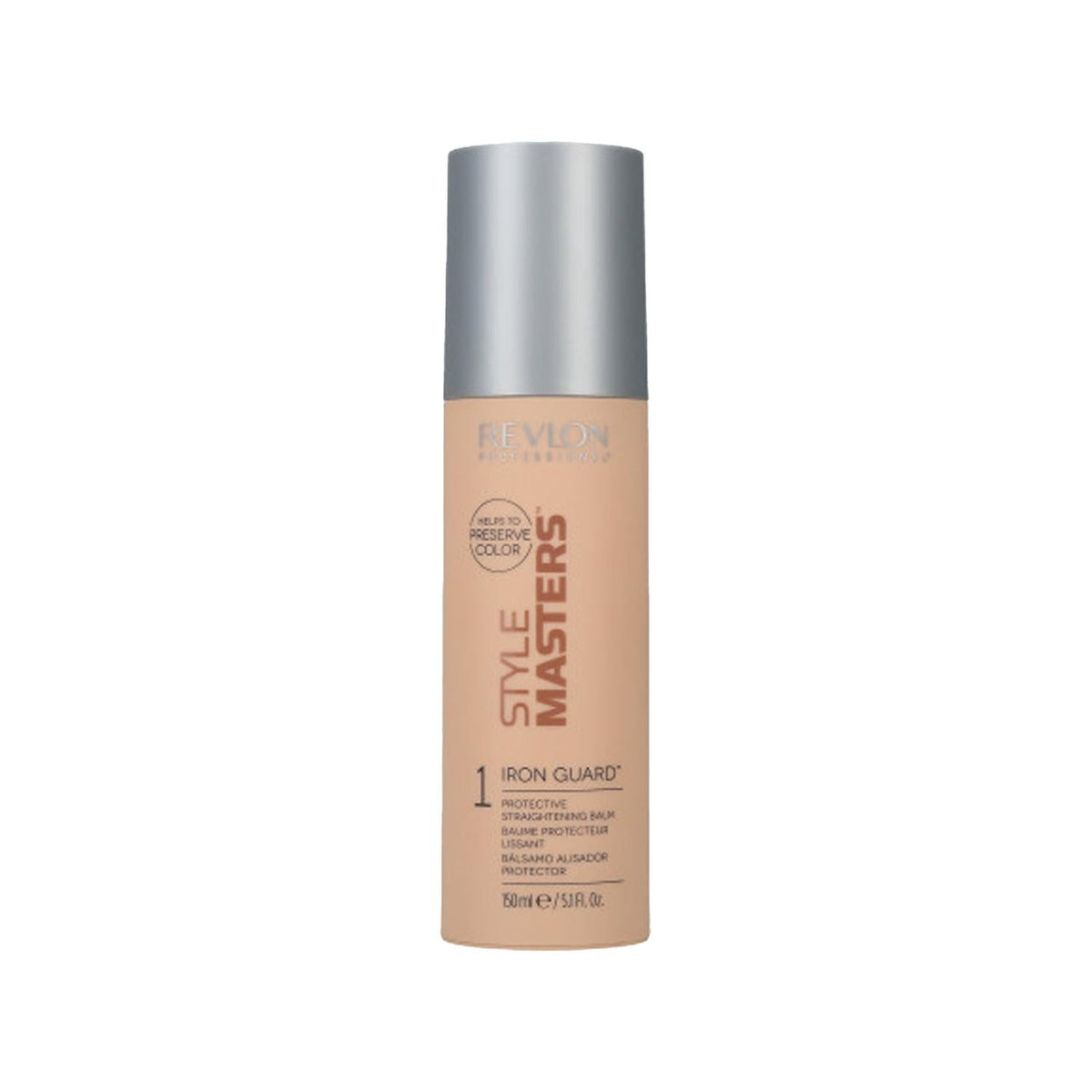Revlon Style Masters Smooth Iron Guard Hair Smoothing Cream & Heat Protectant - 150ml