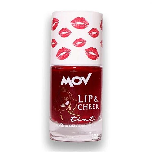 Mov Tint Lip & Cheek No:01 Rose Pink - Long-Lasting, Radiant Color, and Multi-Use Makeup for a Natural, Feminine Look