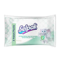 Selpak Hygienic Pocket Wet Wipes for Clean Skin 3-Pack