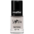 Sevilla Matte Clear Nail Polish 202 for a Shine-Free Finish