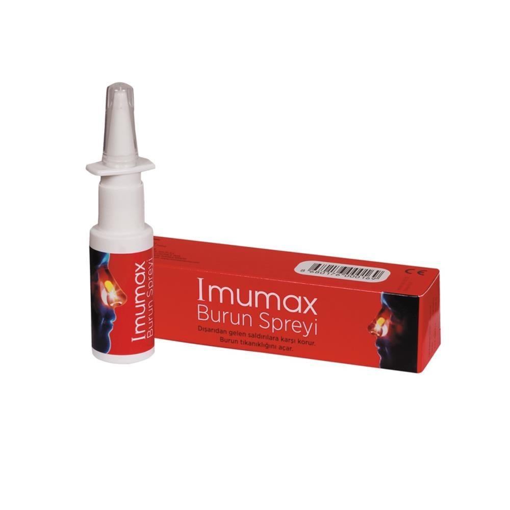 Imumax Natural Nasal Relief Nasal Spray with Thyme, Peppermint & Eucalyptus Oil - 15ml