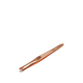 Trina Bronze Slant Tip Eyebrow Tweezers for Precision Grooming - High-Quality Beauty Accessories