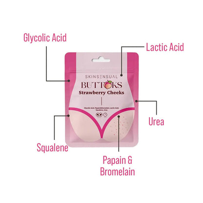 Skin Sensual Strawberry Cheeks Buttocks Body Mask 50 ml