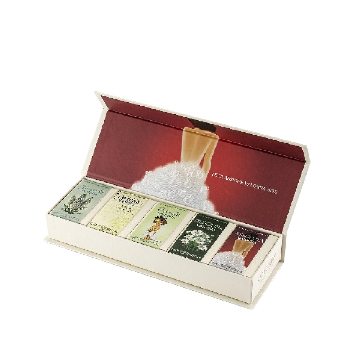 Valobra Assoluta Soap Gift Set - 5 Piece Luxurious Personal Care Gift for Him/Her