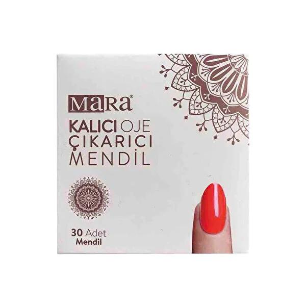 Mara Nail Polish Remover Wipes - 30 Count - Effective Long-Lasting Polish Removal