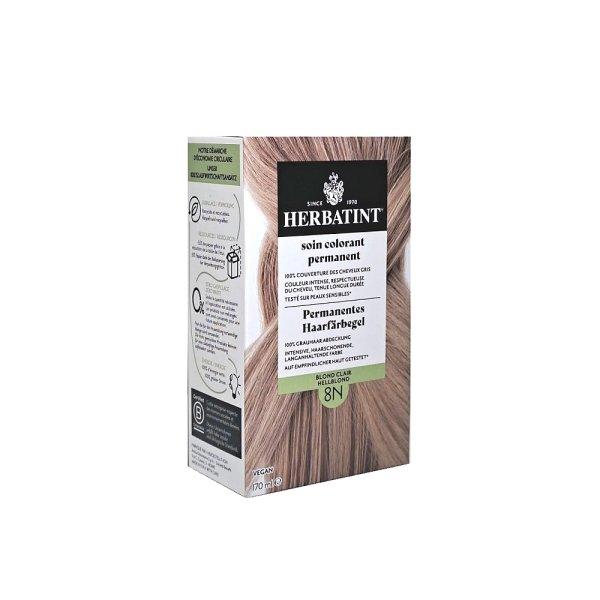 Herbatint 8N Light Blonde Permanent Hair Color Gel 150ml