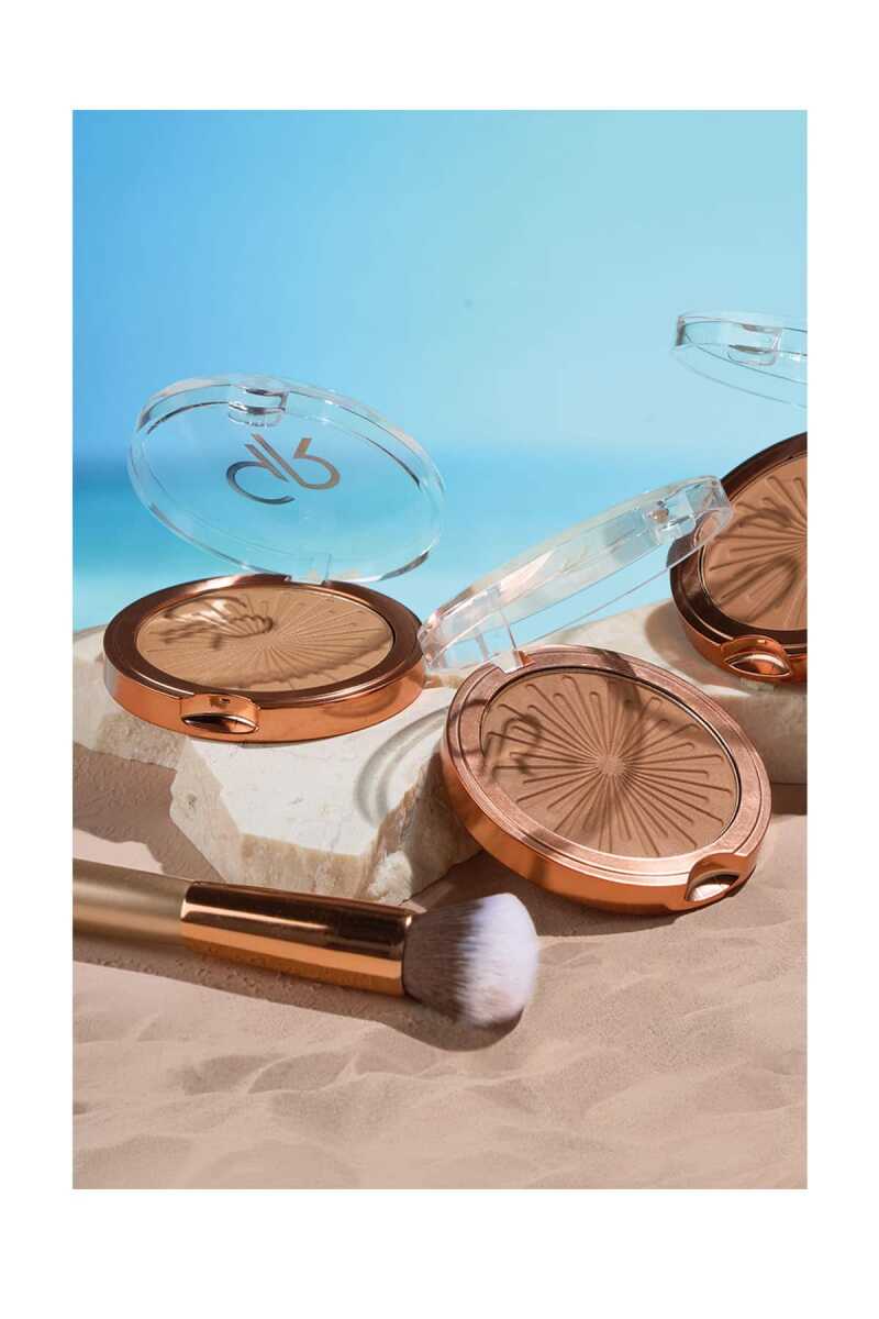 Golden Rose Sun Bright Bronzer Powder in 01 Sunglow