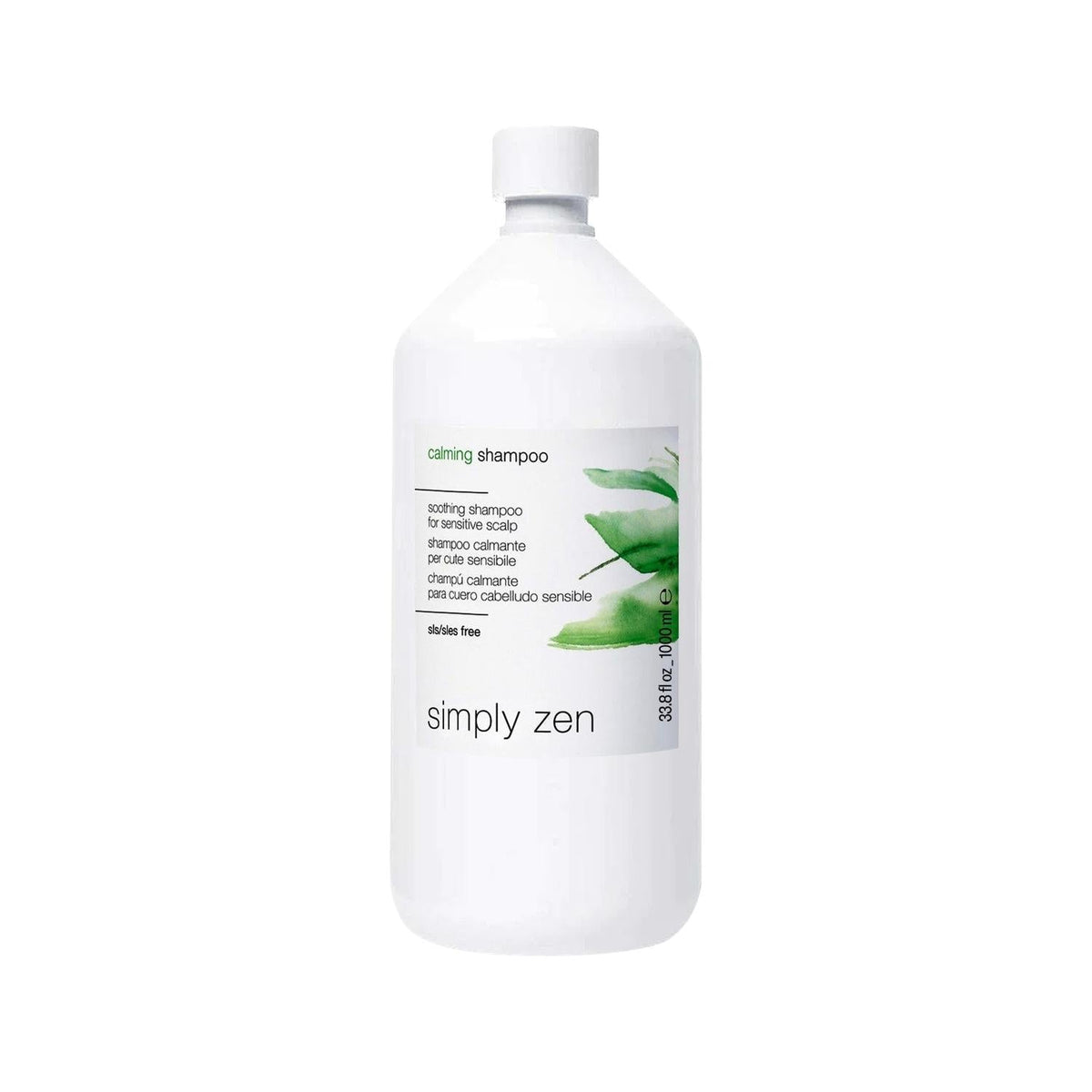 Simply Zen Calming Shampoo 1000ml - Soothing Scalp Treatment & Relaxing Hair Care