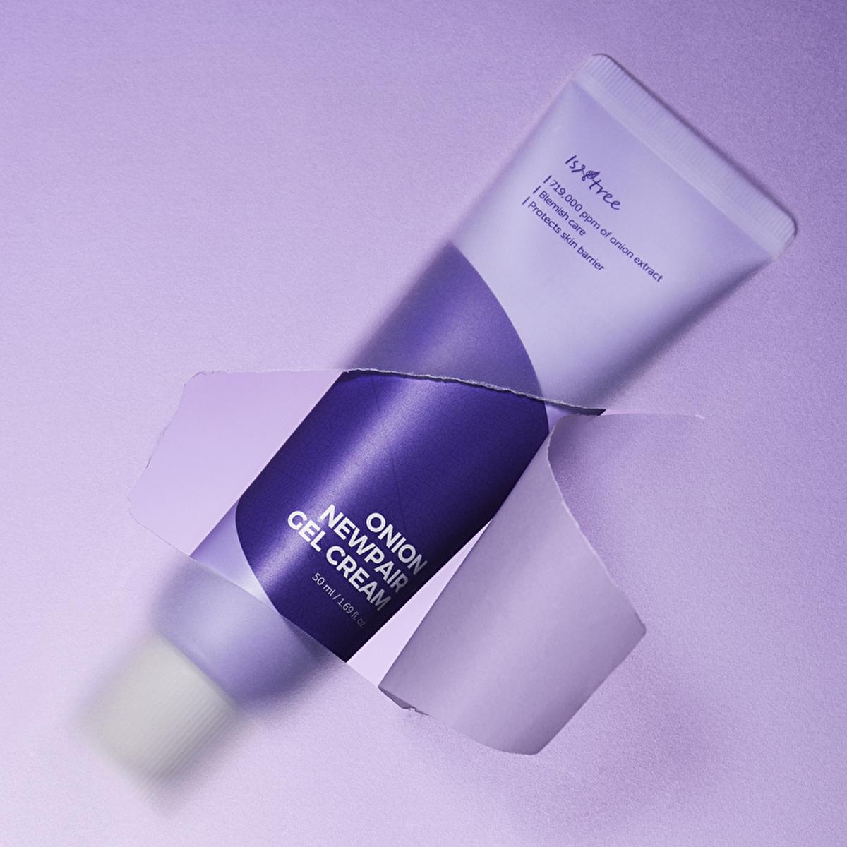 Isntree Red Onion Extract Moisturizing Cream - Dermatologically Tested, Nourishing Facial Cream, 1.69 fl oz