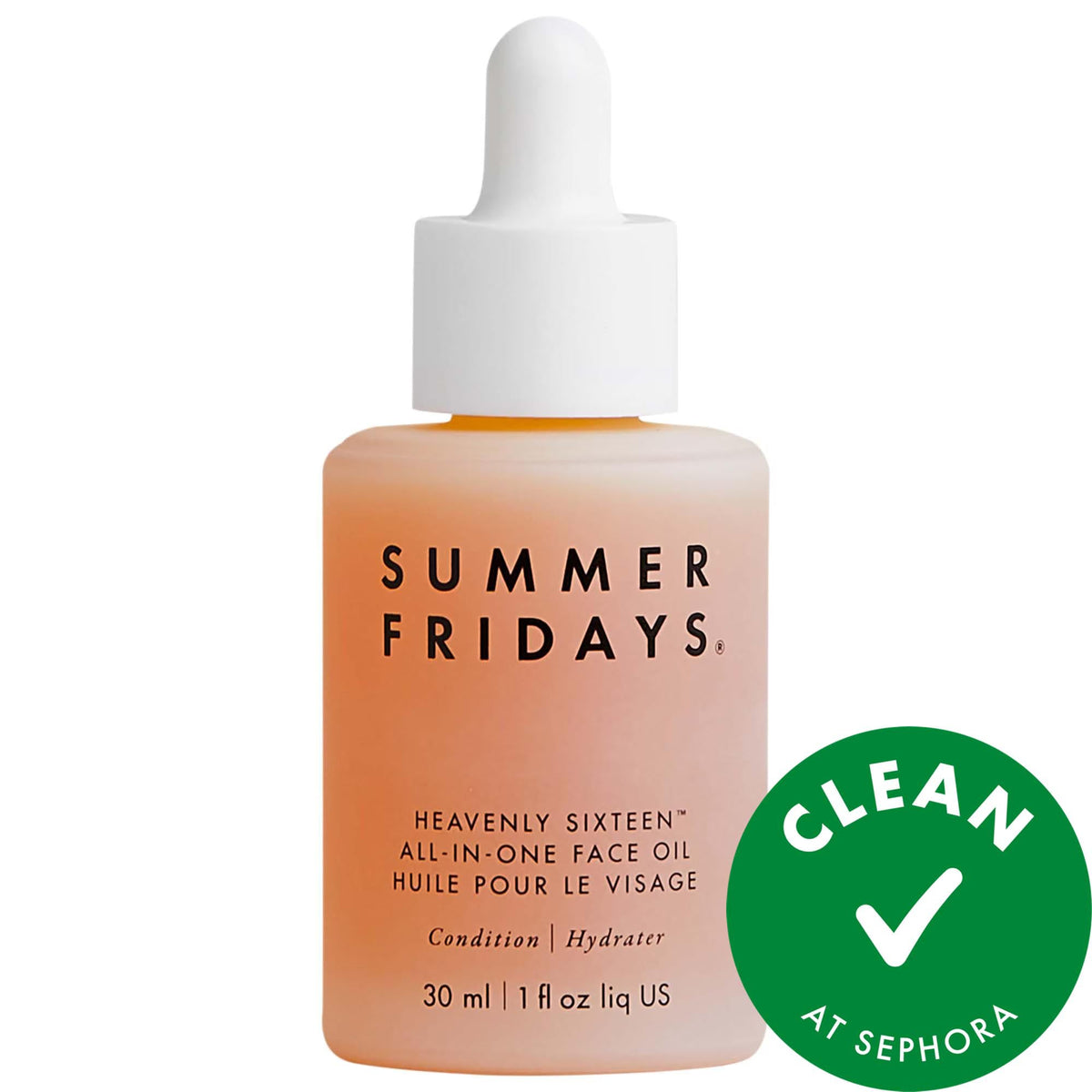 Heavenly Sixteen: All-In-One Vegan Face Oil - Intense Moisture, Plumpness & Anti-Aging for Dry, Dull Skin - Non-Comedogenic & Cruelty-Free