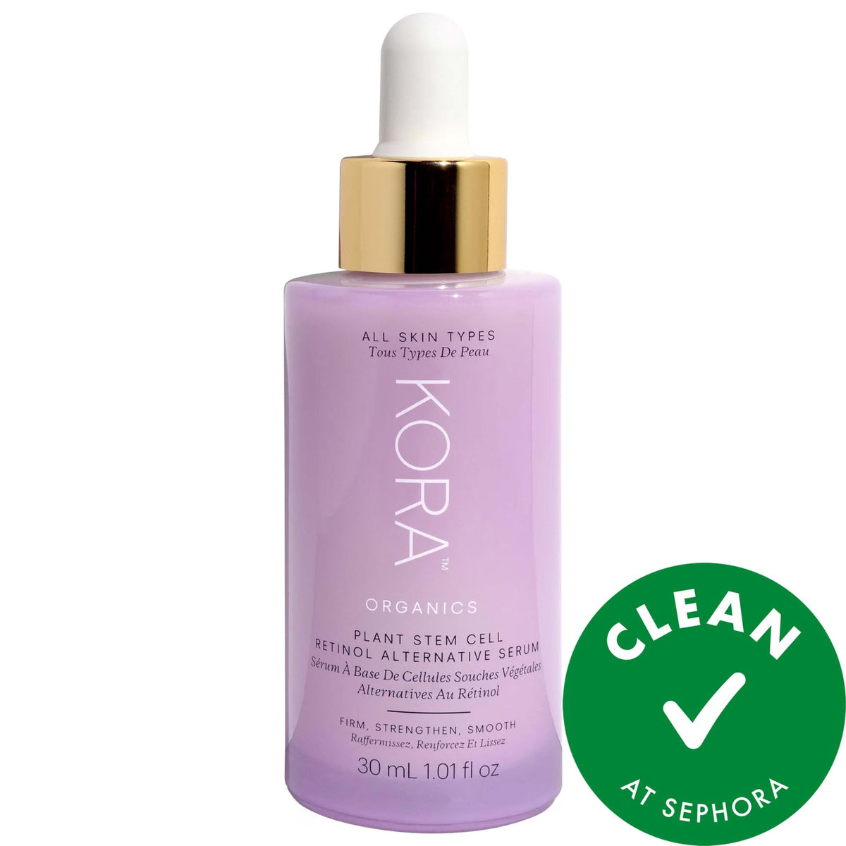 Plant Stem Cell Retinol Alternative Firming Serum - Natural Anti-Aging Skincare