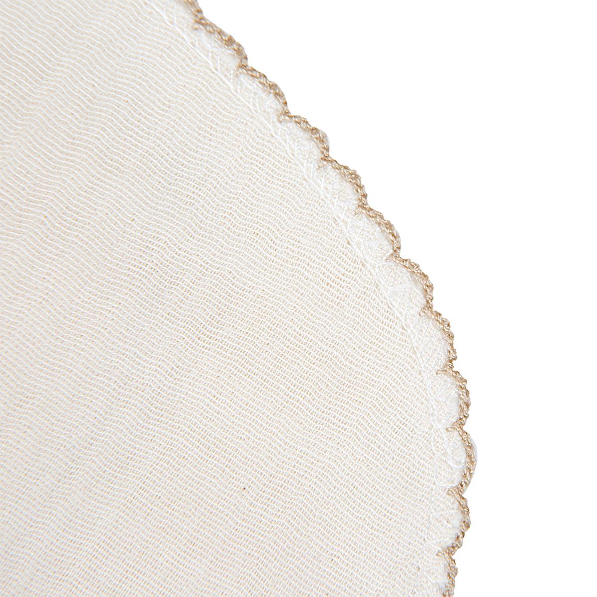 Babyjem Multi-purpose Muslin Baby Blanket - Soft, Versatile, and Gentle for Newborn Care - Ekru