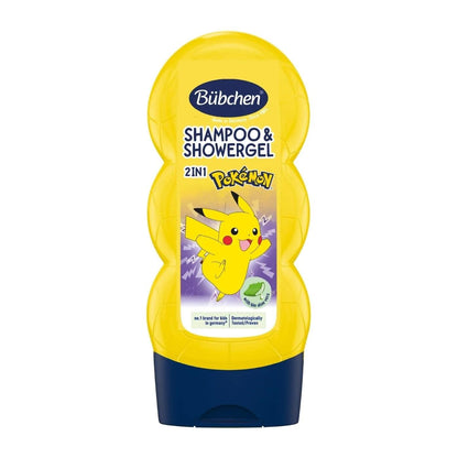 Bubchen Kids Pikachu Shampoo & Shower Gel 230 ml
